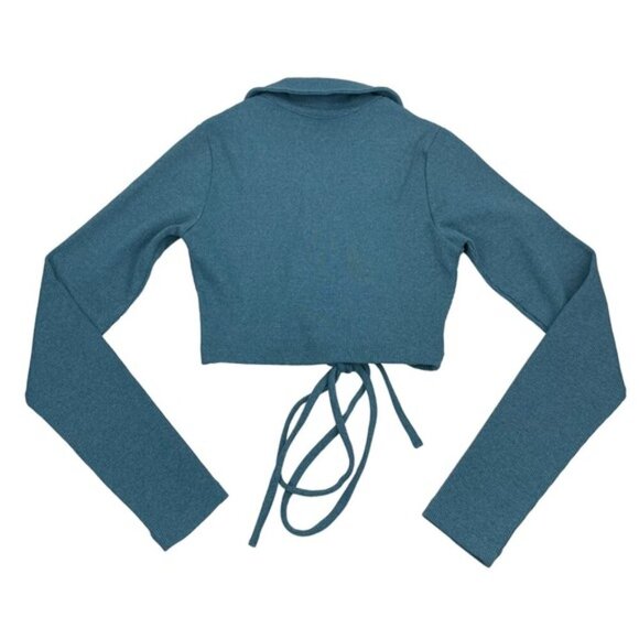 MILK IT The Ragged Priest Ridge Lace Front Crop Top Sz Small - Picture 7 of 7